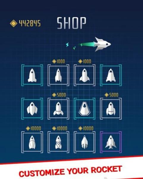 极速火箭无限金币下载,极速火箭,飞行游戏